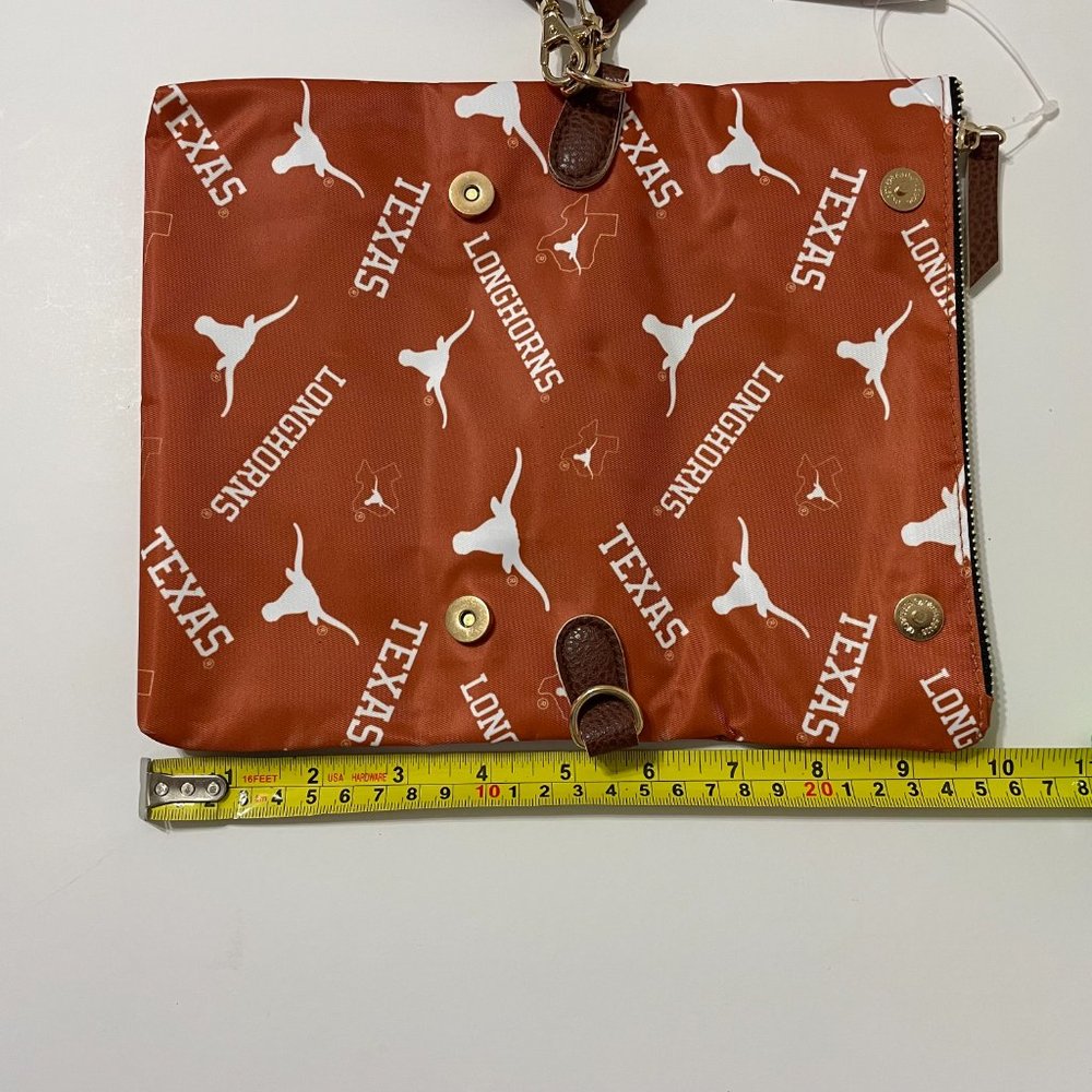 Texas Longhorns FOCO Womens Logo Printed Collection Foldover Tote Bag Purse - Picture 15 of 16